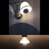 4Pack LED Round Half Chrome Globe Light Bulb G25, 2700K, 5W(40W), E26, 450LM