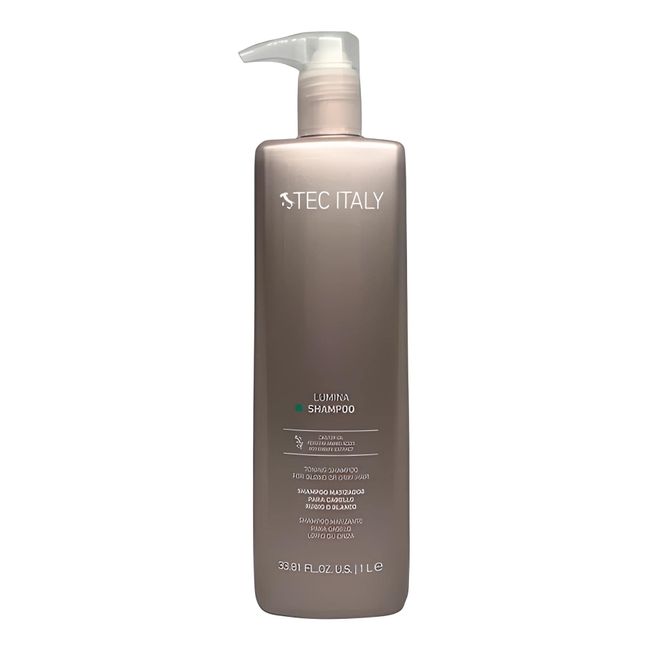 Tec Italy Lumina Shampoo for Blond and Gray Hair 1000ml/33.8oz