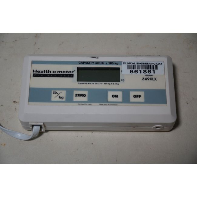 Health O Meter Digital Scale 349KLX