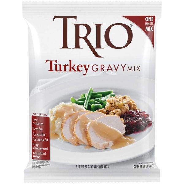 Trio Turkey Gravy Mix 8 pack