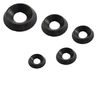 Solid Black Countersunk Finishing Washers Stainless Steel Cup (20, M6)