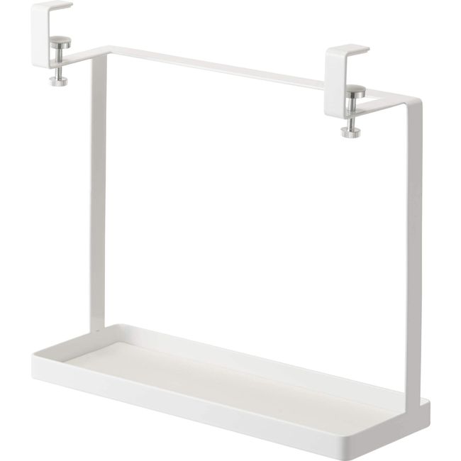 Yamazaki 4998 Under-Cabinet Rack, Tower, White, Approx. 9.8 x 3.5 x 9.4 inches (25 x 9 x 24 cm), Tower, Floating Storage, Silicone Mat Included, Storage Rack