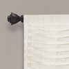 Lush Decor, 18" x 52" Cream Scalloped Texture Valance Valance Sheet Window Kitchen