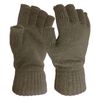 HANDY GLOVE BLACK THERMAL FINGERLESS GLOVES