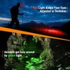 EverBrite Rechargeable LED Headlamp Red Green Light Tail Light 7 Lighting Modes
