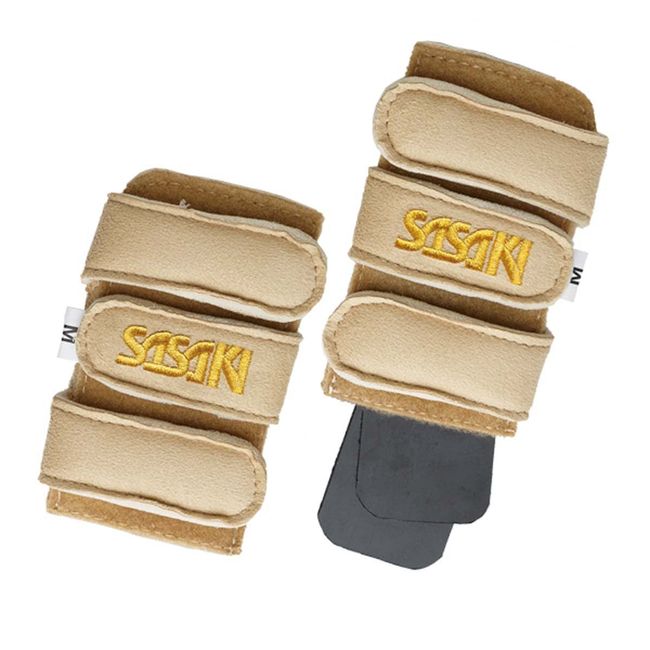 Sasaki PR-45 Gymnastics Wrist Protector (Pair), Beige, S