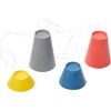 Longridge Jumbo Rubber Winter Golf Tees (4 PK) - Multi-Colored,
