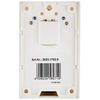 Kopp 202317025 Bell, Rectangular, White