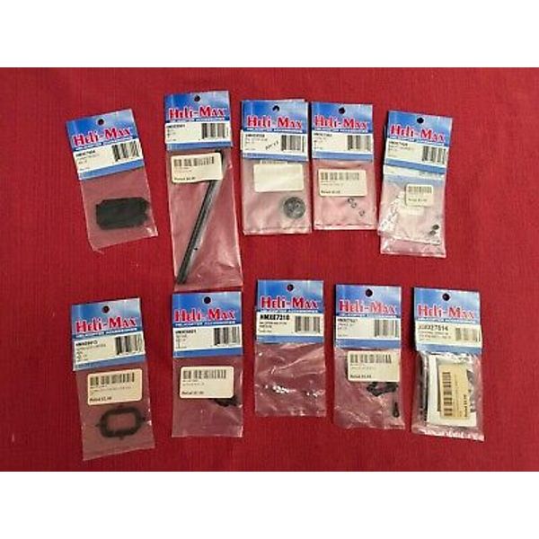 (122224) (12) Parts New Replacement Parts for Heli-Max Axe CP RC Helicopter