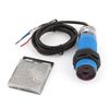 sourcing map E30-R4PA PNP 3-Drähte 1-4m Sensor Lichtschranke 10-36V DC w Reflektor DE de