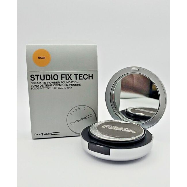 Mac Studio Fix Tech Cream-To-Powder Foundation NC35 NEW