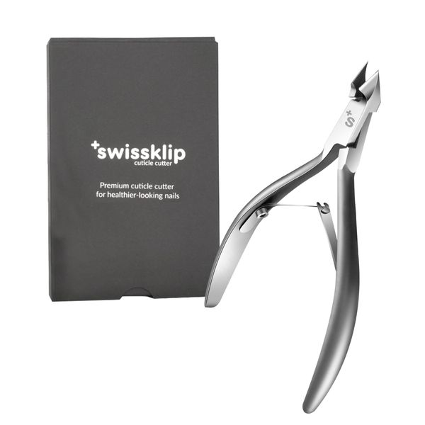 Swissklip Cuticle Trimmer I Best Cuticle Remover I Cuticle Nippers, Cuticle Cutter, Cuticle Scissors I Nail Nipper used along with Cuticle Pusher Tool, Cuticle Clippers, Nail Cuticle Trimmer ((1))