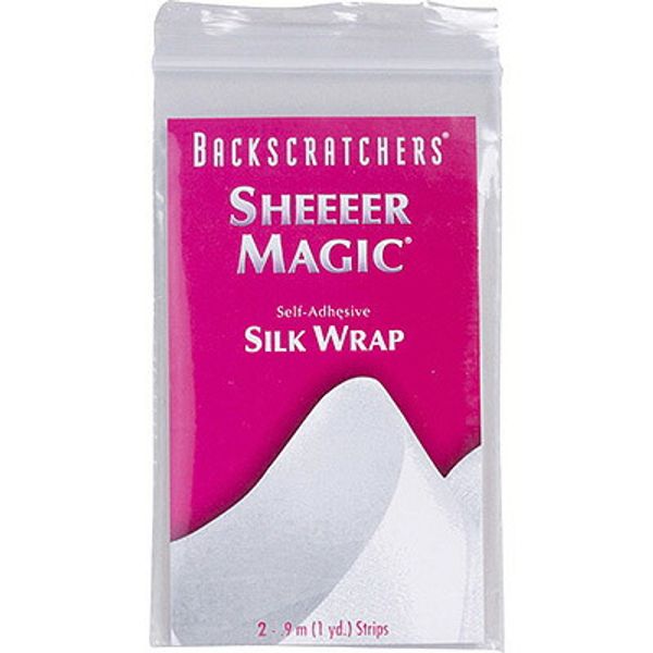 During the shopping marathon, 10x points BACKSCRATCHERS Silk Wrap 2 yards Yu-Packet Silk Chip Wrap Glue &amp; Wrap