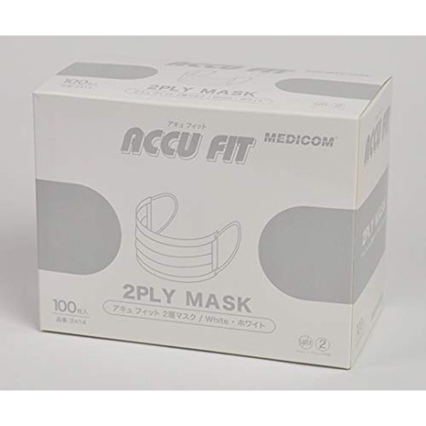 2414 akyufitto 2 Layer Mask iya-ru-putaipu White