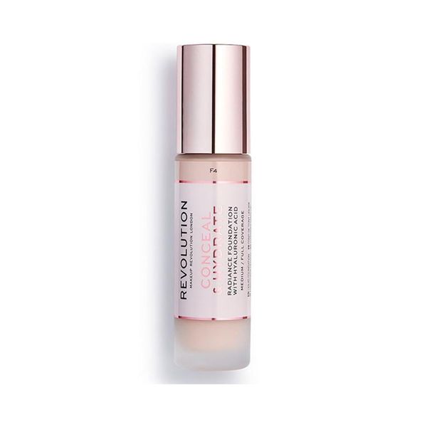 MAKEUP REVOLUTION Conceal and Hydrate Moisturizing Foundation - Medium - F4-23ml