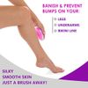 Dylonic 3 Pack Body and Face Exfoliating Brushes for Ingrown Hairs Treatment, Razor Bumps, Shaving Irritation - Silicone Scrubbers Gift Set, Skin Exfoliator Brush Dry Brushing Loofah for Smooth Skin