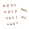 24 pcs Nail Tips Polka Dot Butterfly Nail Full of Heart Marks! Can be used for weddings, parties, holidays, dates, proms, daily life