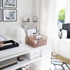 Rose Gold Desk Organizer with Drawer