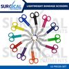 12 Pcs Plastic Handle Colored Bandage Scissors Scrub Nurse Idea German Grade
