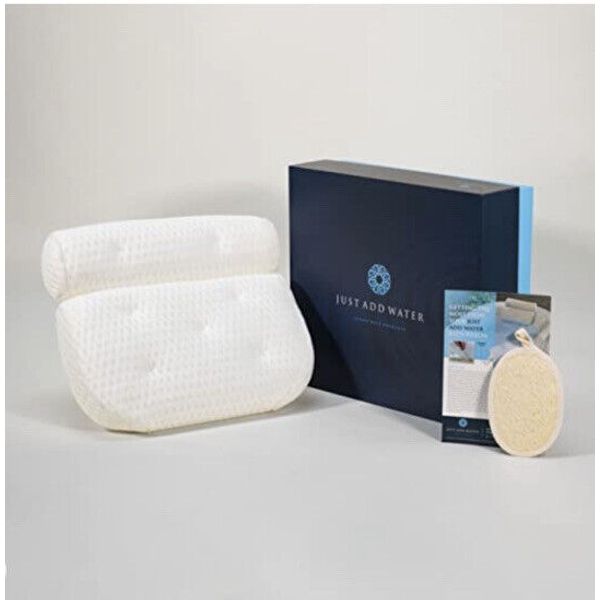 Bath Pillow Spa Bathtub Pillow with 4D Air Mesh Luxury Bath Pillow w 7 Suction C