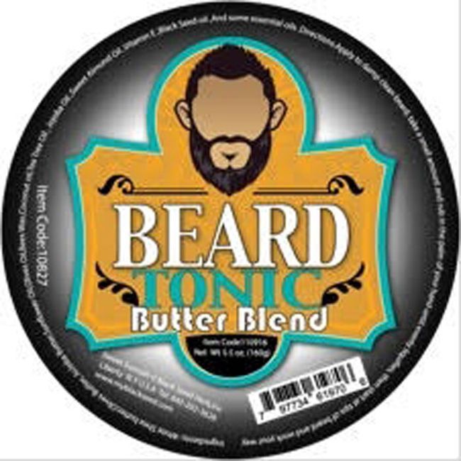 Beard Tonic Leave in Conditioner - All Natural Oils and Butters 5.5 oz