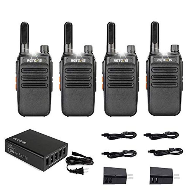  Retevis RT27 Walkie Talkies for Adults Gift,Long Range 2 Way  Radios Rechargeable,VOX Clear Voice Easy Operation Durable,Two Way Radio  for Family Hiking Camping Skiing Road Trip(2 Pack) : Electronics