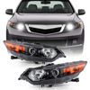 Pair Headlights Assembly  Fit For 2009-2014 Acura TSX  (Left+Right)