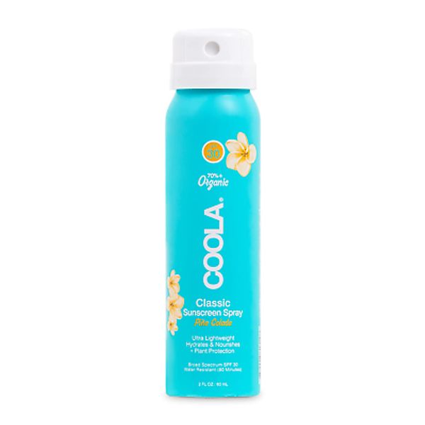 COOLA Organic Sunscreen SPF 30 Sunblock Spray, Dermatologist Tested Skin Care F