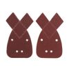 ExcInter 10 PCS 80 Grit 4 Hole Sanding Sheets for Mouse Sanders