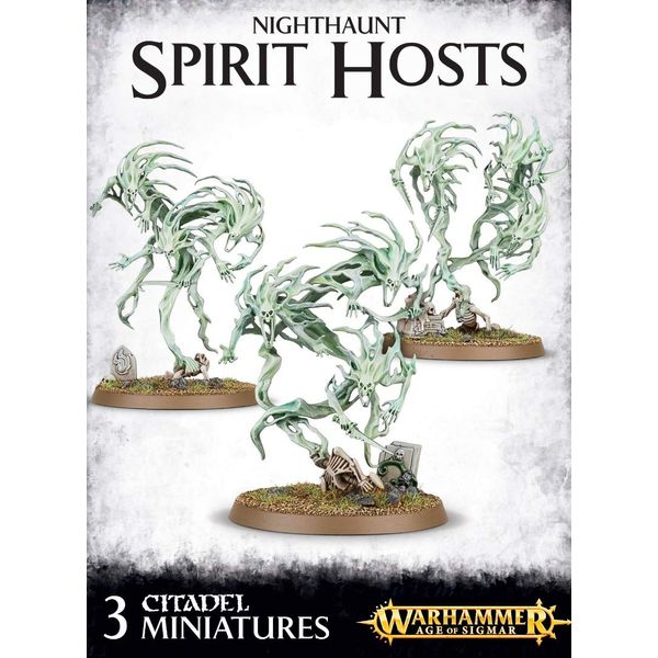 Games Workshop 99120207030 Nighthaunt Spirit Hosts Tabletop and Miniature Gaming, Black,Medium