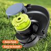 Weed Wacker String Compatible for Ryobi One Plus+ AC80RL3, 11ft 0.080" String Trimmer Refill, Replacement Spool Line with Ryobi 18V, 24V, 40V Trimmers (6 Spools & 1 Cap)