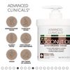 Advanced Clinicals Coconut Moisturising Cream 16 oz by Advanced Clinicals