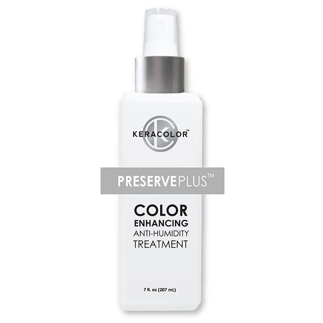 KERACOLOR Preserve Plus Color Enhancing Anti-Humidity Treatment, Prevents Frizz, Heat Protectant, 7 fl. oz.