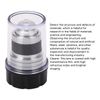 Microscope Objective, Objective Lens Fall Resistant 100X Replacement Portable for Cell