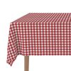 Martina Home TEFLONATED TABLECLOTH MADE Vichy Red 140X140 CM