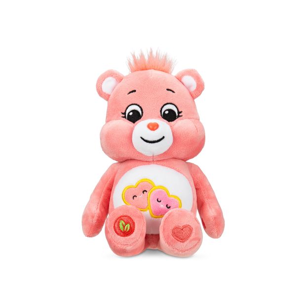 Care Bears 22 cm Bean Plush - Love-a-lot Bear