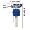 Universal Side Mounted Fill Valve by NuFlush
