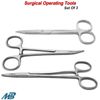 Dental Operating Scissors Tissue Artery Clamp Hemostatic Suture Needle Holder