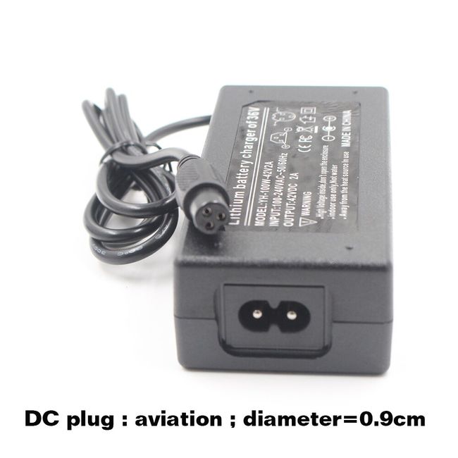 Charger for Self-Balancing Electric Scooter 42V/2A Output Lithium