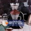 Cold brew hot coffee maker iced drip brewer infuser stainless filter large 14oz