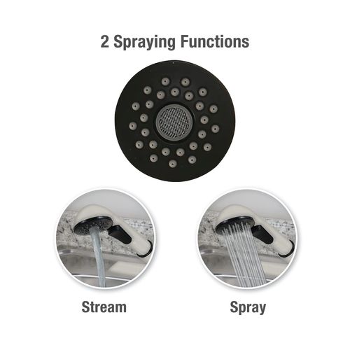Danco 10415 Kitchen Center Pullout Spray Head, White