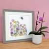 Bothy Threads Counted Cross Stitch Kit - Spreading Sunshine by Wrendale Designs