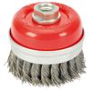 Draper 41449 Twist Knot Wire Cup Brush, 80mm x M14