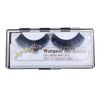 Glitter Eyelashes Black/Blue with Glue
