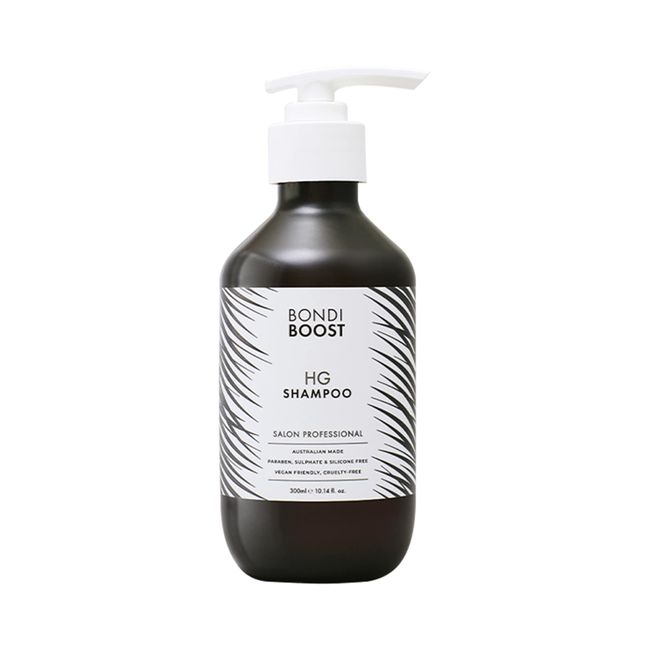 BondiBoost HG Shampoo - Improves Appearance for Thinning Hair - Volumizing Formula- Sulfate + Paraben Free -unisex - Vegan/Cruelty-Free - Australian Made - 10.14 fl oz