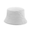 Beechfield Unisex B686.FNA-WHI.1SM Reversible Bucket Hat - Black, Small/Medium/Large/X-Large