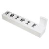 XXL AM - PM Weekly Pill Organizer - Braille