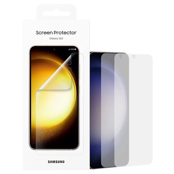 S23 Screen Protector/Clear [Genuine Galaxy Domestic Genuine Product] EF-US911CTEGJP