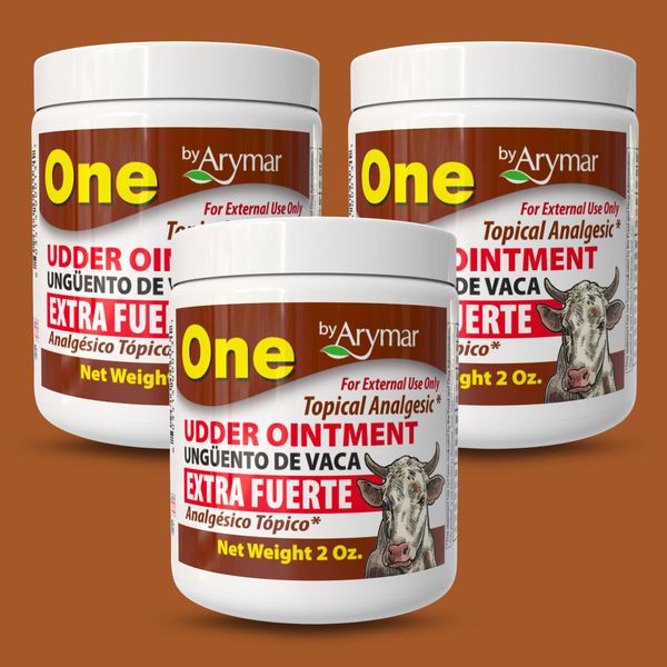 Arymar Udder Ointment Topical Analgesic Extra Strength - 2 fl oz (3-Pack)
