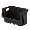 Plastic Order Picking Parts Storage Bins Boxes With Scooped Front Stackable Wall (40 Litres, Without lid)